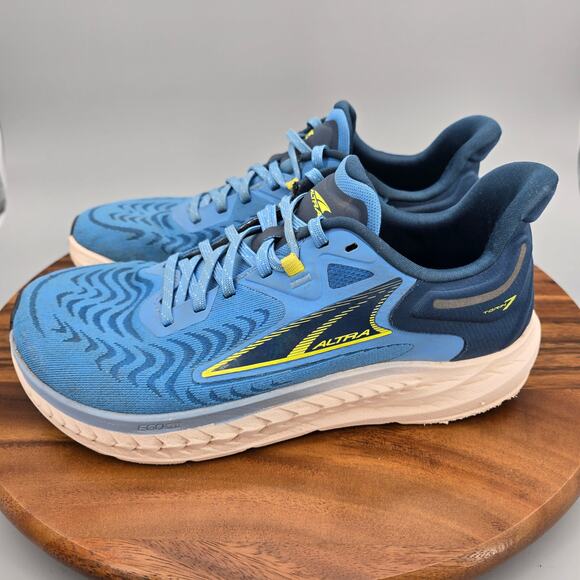 Altra Torin 7 Shoes Men's 8 Blue Low Top Athletic Gym Training Running Sneakers - Picture 3 of 9